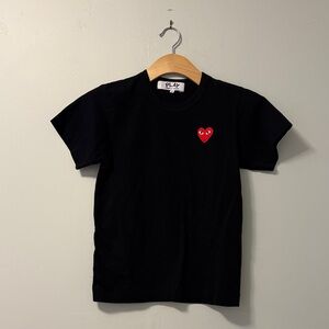 Comme does Garçons Play Heart T-Shirt | Size S